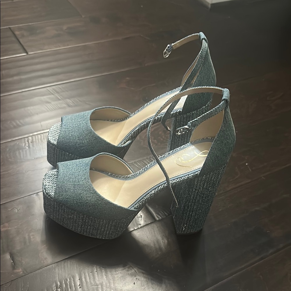 Denim Sam Edelman Platform